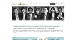 Desktop Screenshot of martinkaye.co.uk